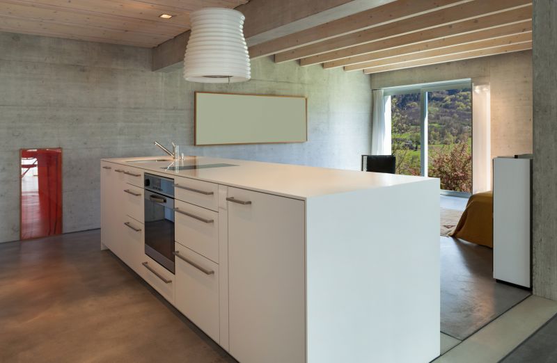 Cement Counter Installation in Santa Rosa, CA