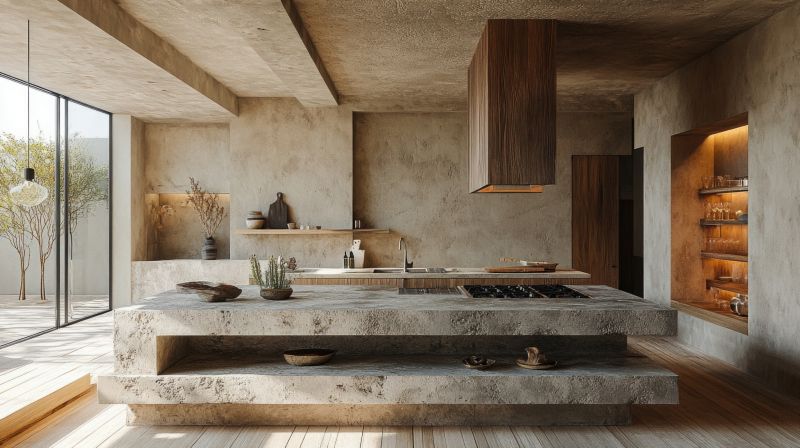 Cement Countertop Pouring in Santa Rosa, CA