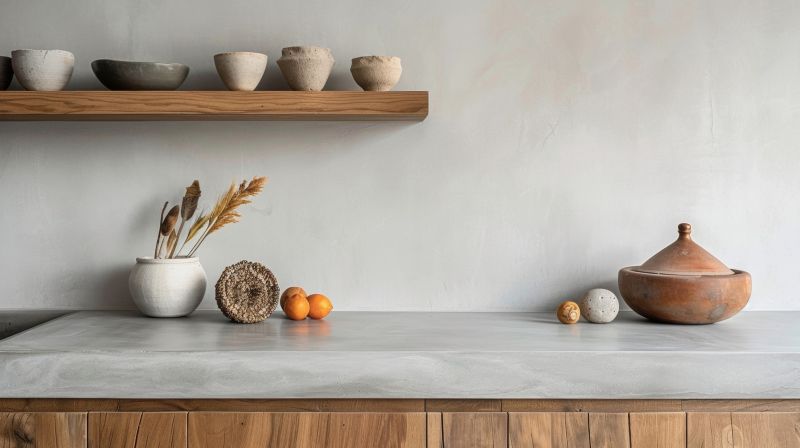 Concrete Counter Installation in Sonoma County, CA