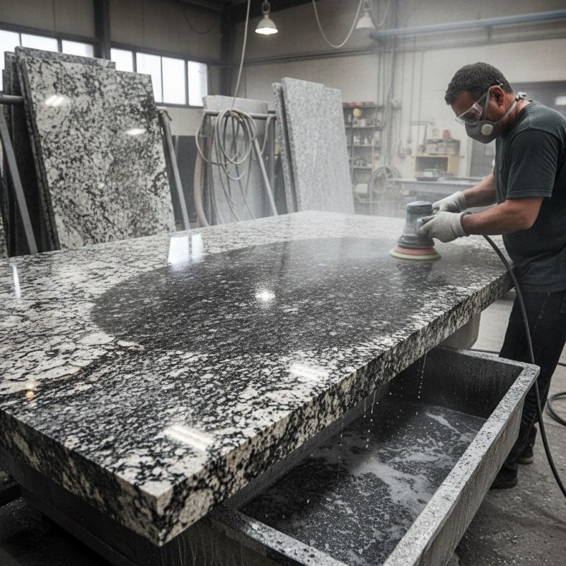 Granite Countertop Polishing in Roseville, CA