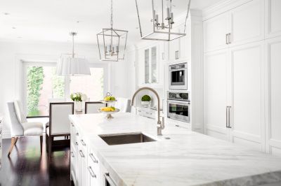 Install Marble Countertops!